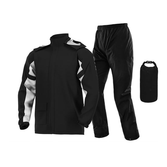 Professional Cycling Rain Suit Motorcycle Jackets Pant Suit Cold-proof Motorbike Jackets Men Motocross Cyclin
