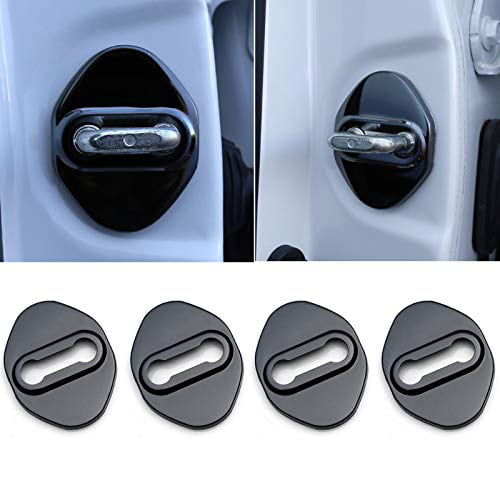 4 pcs Door Lock Protector Cover BUCKLE CATCH for Honda Civic 2016 2017