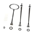 thumbnail image 4 of Cake Plate Stand Handle Heavy Duty Hardware Rod for Daily Use Party Birthday silvery, 4 of 8