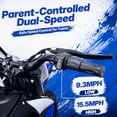 thumbnail image 3 of 36V 500W Electric Dirt Bike for 12+ Years,Off-Road Use Only,IVFJFV Motorized Dirt Bike with Dual Speed Mode & Max 15 MPH,F & R Disc Brakes & Shock Absorption,All-Terrain Off-Road Tires,Red, 3 of 14