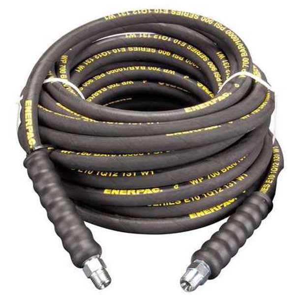 ENERPAC H9350 Hydraulic Hose, Rubber, 3/8, 50 Ft