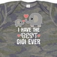 thumbnail image 4 of Inktastic Best Gigi Grandma Ever Grandchild Boys or Girls Baby Bodysuit, 4 of 5
