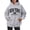 Light Gray, variant on Hoodies For Women New York City Letter Print Hoodies Long Sleeve Drawstring Hoodies Oversized Fleece Pockets Tops