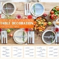 thumbnail image 1 of Viflosae up to 60% off Gifts Place Cards Wood Signs Fall Dining Table Ornament Home Table Setting Decor 6 Pack for Home, 1 of 2