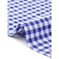 thumbnail image 5 of INSPIRE CHIC Women's Gingham Strapless Maxi Dress 2025 Casual Sleeveless Off Shoulder Smocked Beach Long Sundress XL Blue, 5 of 6