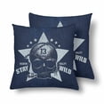 thumbnail image 2 of MKHERT Stay Wild Skull Throw Pillowcase Pillow Cover Cushion Couver 18x18 inch, Set of 2, 2 of 2