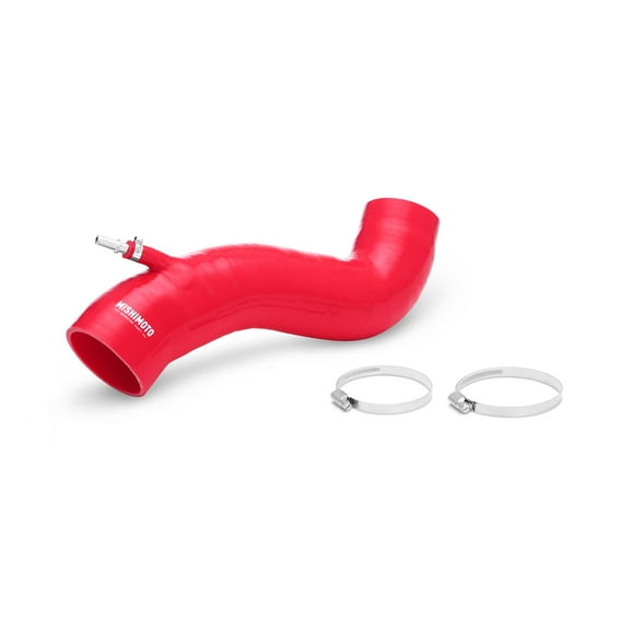 Mishimoto MMHOSE-FIST-14IHRD Silicone Induction Hose Compatible With Ford Fiesta ST 2014-2018 Red