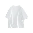 thumbnail image 2 of Men's "SHARK" Cartoon Shark Stack Print T-Shirt - 100% Cotton, Breathable & Skin-Friendly, Casual Round Neck Tee with Playful Design, Machine Washable for Summer, 2 of 8