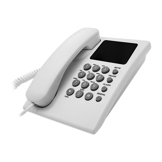 HLONK Corded Phones Landline Home Phone Landline Phones Wall Mountable Landline