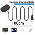 thumbnail image 4 of Compatible Con El Cable De Carga Fitbit Luxe Con Botón De Reinicio Cargador Portátil Usb Compatible Con Pulsera Inteligente Con Protección Contra Sobrecarga Kearding EL016205-00, 4 of 5