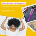 thumbnail image 3 of Cepillo de peinado de 9 filas para rizos, cepillo para separar el cabello, dar forma a los rizos, peinar y terminar el cabello, 3 of 5