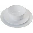 thumbnail image 4 of Trendables White Design Disposable Dinnerware Sets, Plastic Dinner Utensils Set - Service for 10, 4 of 5
