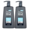 (2 pack) (2 Pack) Dove Men+Care Clean Comfort Body Wash Pump 23.5 oz
