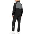 thumbnail image 2 of Womens UPF 50+ Tracksuit, Water Resistant Reflective for Hiking Running Black/Gray XS, 2 of 8