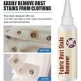 thumbnail image 2 of Fabric Rust Stain Agent | 100ml Fabric Rust Stain Remover | Iron Out Rust Stain Remover, 2 of 5
