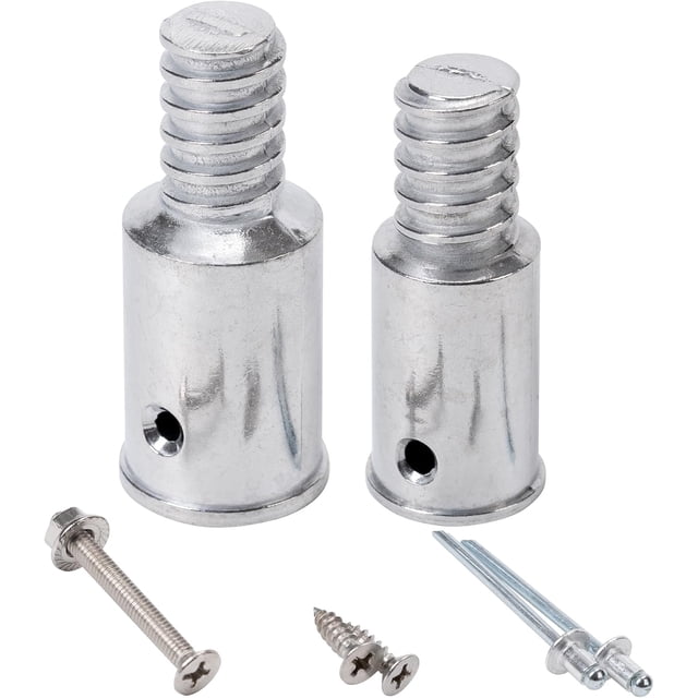 Threaded Tips Replacement for Extension Poles Repairing (Universal Tips), Push Broom Handle Threaded End