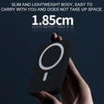thumbnail image 5 of Hendoct 5000mAh Magnetic Wireless Portable Charger Power Bank Compatible with iPhone 15/14/13/12 Series, Black, 5 of 10
