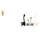 thumbnail image 1 of Figura de jirafa de cerámica Feng Shui con pollo, estatua, escultura, decoración moderna y creativa para el hogar, centro de mesa, escritorio de ofici, 1 of 8