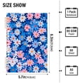 thumbnail image 2 of FORMRS 1-Subject Spiral Notebook 8" x 5" College Ruled 60 Refillable Sheet A5 Hard Cover, Blue Daisy, 2 of 7