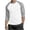 A6-Gray, variant on Kalauyu 3/4 Length Sleeve Shirts for Men Crew Neck Casual Loose Tunic Tops Color Block Daily Fashion Tees