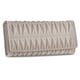 thumbnail image 1 of Cartera grande para mujer SQbags con pliegues elegantes blanca, 1 of 4
