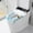 A_Base#6529, variant on Waterproof Soft-Pad U-Shaped Toilet Seat , Semi-Enclosed Silicone Cushion, Easy Install, Non-Slip, Cute Pattern, Comfortable Bathroom Toilet Seat Pad
