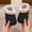 Black, variant on QSAWXQZ Kids' Plush Lined Clog Slippers Removable Liner EVA Sole Indoor House Shoes