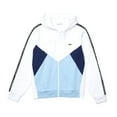 thumbnail image 3 of Lacoste Colorblock Lettered Men's Fleece Zip Hoodie White-Blue sh6905-51-vl3 (Size 3X), 3 of 5