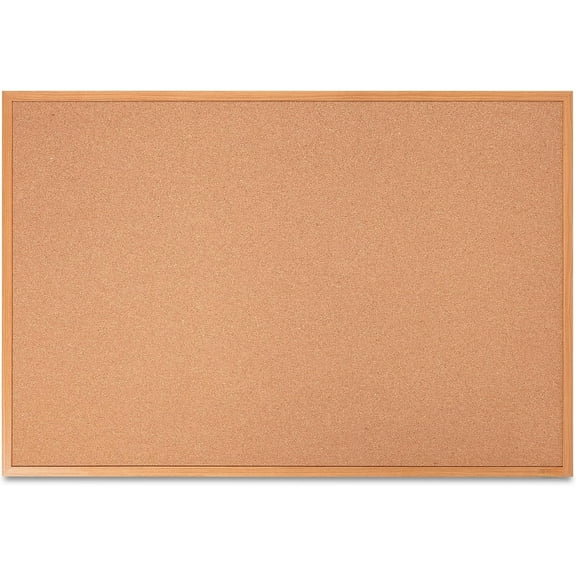 Cork Board, 24”x36”, Bulletin Board, Cork Bulletin Board, Framed Cork Board, Corkboards for Wall, Back to School Supplies