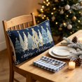 thumbnail image 6 of Christmas Tree Pillow Covers 12x20, Merry Christmas Throw Pillows, Soft Seasonal Cushion Covers, Winter Holiday Decoration for Home Couch Farmhouse(C), 6 of 7