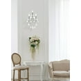 thumbnail image 2 of Transitional Home Decorative Steel Maria Theresa 3 Light Wall Sconce Royal Cut Crystal - Chrome, 2 of 7