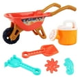 thumbnail image 1 of PENGXIANG Ensemble de Jouets de Plage pour Enfants 6 Pcs, Roue à Eau, Pelle, Moules, Boîte à Outils pour Extérieur, 1 of 9