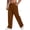 28# Brown, variant on Men's Lightweight Sweatpants Baggy Sweat Pants Open Bottom Lounge Jogger Sweatpants with Pockets Khaki S