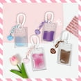 thumbnail image 2 of INS Transparent Sliding Student School Card Holder Bus Card Holder Luggage Tag Holder, 2 of 4