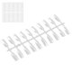 thumbnail image 2 of 2024 200pcs False Nail Tips Transparent Nail Art Color Style Display Tips Nail Art Supplies, 2 of 5