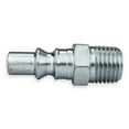 thumbnail image 2 of Rema ARO Style 1/4 in NPT Male Coupler Nipple for Shop Air Line Hose Tools, 2 of 6