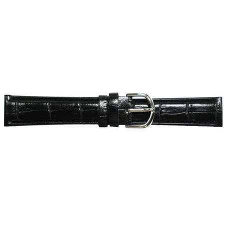 Unisex Man-Made Croco Grain Watchband