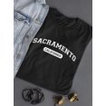 thumbnail image 3 of Sacramento California , Women T-Shirt, Female Medium, 3 of 4