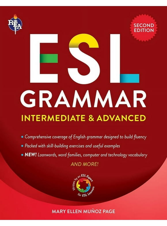 English as a Second Language Series: ESL Grammar: Intermediate & Advanced (Edition 2) (Paperback)