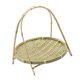 thumbnail image 4 of Canasta tejida de bambú, organización de mostrador de cocina, cesta de almacenamiento de verduras de comida portátil, porción de frutas para vacacione Estilo a, 4 of 9