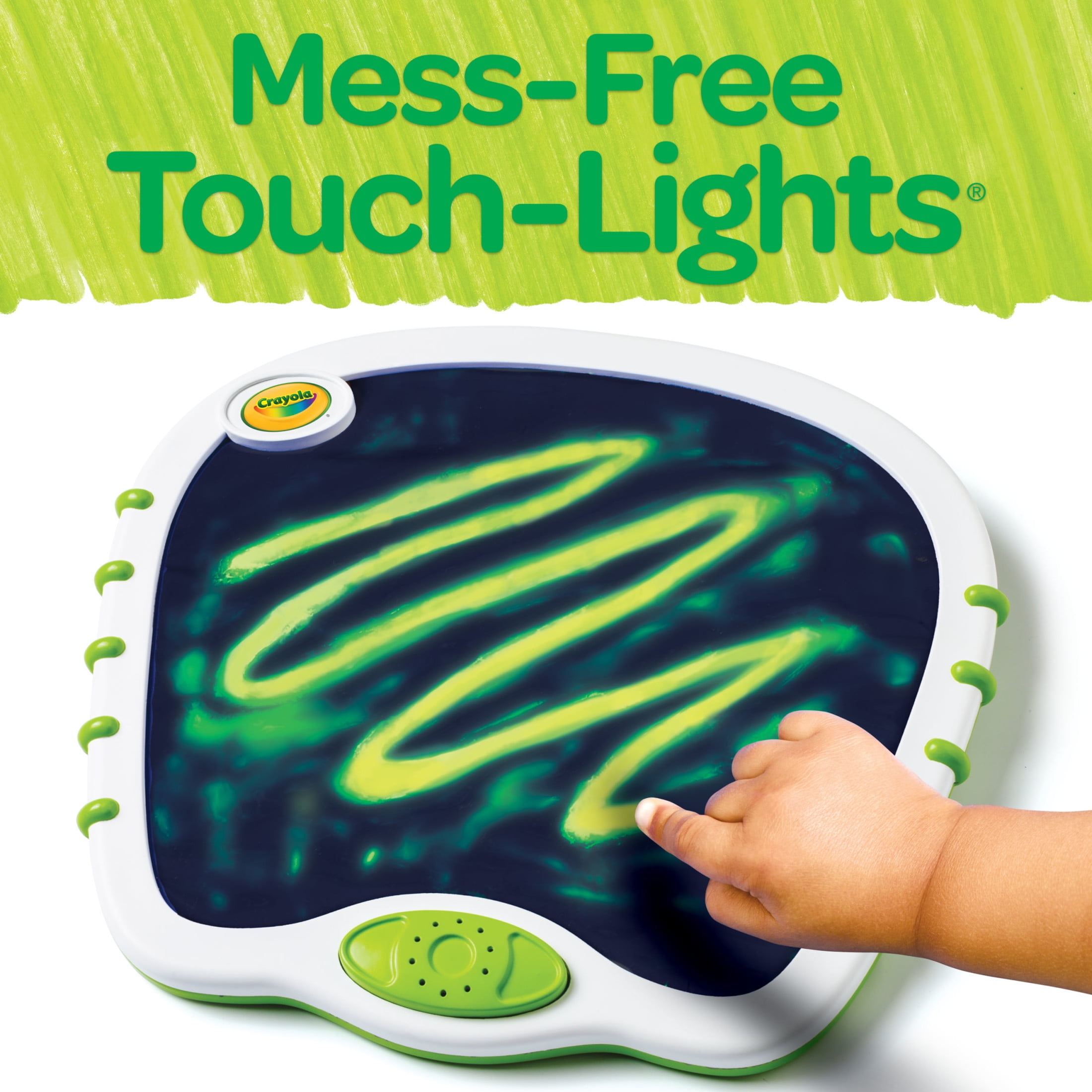 Crayola Touch Lights, Musical Doodle Board, Multi Sensory Light Up Toy,  Preschool Supplies, Creative Gift for Toddlers, Ages 2+