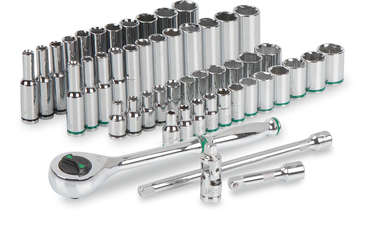 SK Hand Tools 50-Piece 1/4" Mechanic Tool Set photo 2