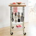 thumbnail image 2 of TRINITY EcoStorage® Bamboo Kitchen Cart, 2 of 7