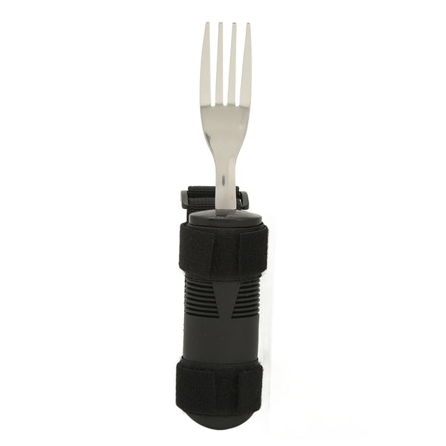 Utensilios adaptables Agarre cómodo Control fácil Asistente de alimentación diaria Tenedor para discapacitados