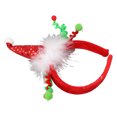 thumbnail image 4 of Diadema De Navidad, Sombrero De Diadema De Navidad Suave Colorido Hecho A Mano Para Niños Para Fiesta ANGGREK Otros, 4 of 8
