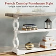 thumbnail image 6 of Tribesigns Medium Density Fiberboard Console Table, Gray, 6 of 7