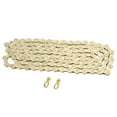 thumbnail image 1 of Bike Chain, Chamfered Design Bike 9 Speed Chain With Chain Connector For Mountain Bike, 1 of 8