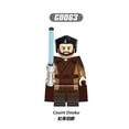 thumbnail image 1 of G0108 SW Movies Star Character Obi-Wan Mace Windu Count Dooku Ahsoka Tano Qui-gon Jinn Wars Figuras Bloques De Construcción Juguetes Para Niños, 1 of 4