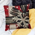 thumbnail image 2 of SHANXI Merry Christmas Throw Pillow Covers,Christmas Winter Holiday Cushion Case Decoration for Sofa Couch 20x20in, 2 of 5