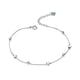 thumbnail image 1 of Brazalete ajustable de plata Qarigey con estrella y corazón para mujer, 1 of 6